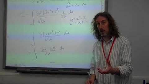 C4 Integration by substitution OCR Summer 2016 q6