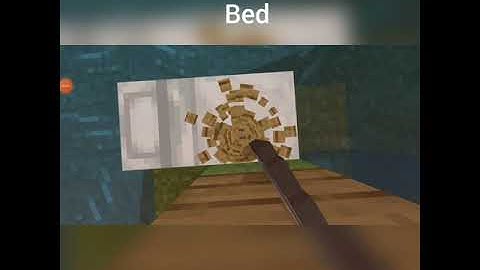 Water vs Hay Bale vs Bed vs Slime Block 100 block fall damage #shorts #Minecraft #mpce #Trending 1k+