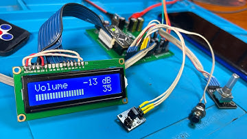 Регулятор тембра на Arduino и микросхеме TDA7439 своими руками