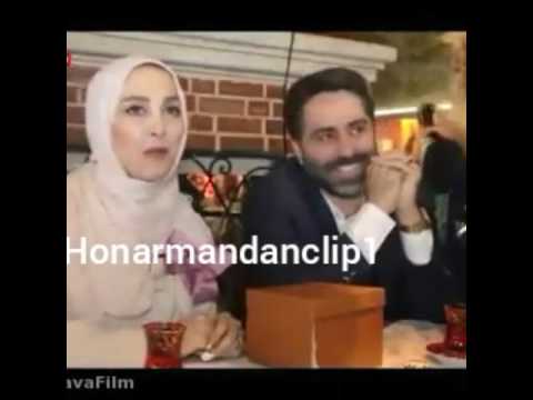 ژيلا صادقی و همسرش