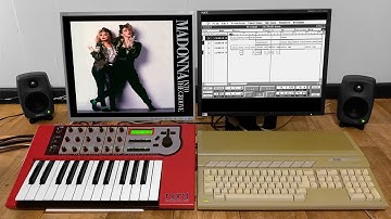 Madonna Into The Groove synth cover Clavia Nord Modular G1 Atari ST Cubase