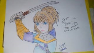 Fanny - Mobile Legends Speed Art Desenhos De Um Inspirado