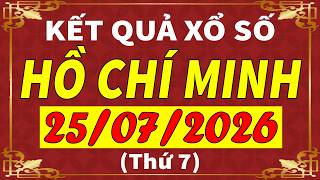 Xổ số Tp Hồ Chí Minh ngày 25 tháng 7 | XSHCM - KQXSHCM - SXHCM | Xổ số kiến thiết HCM hôm nay