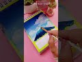 Snow Mountain Painting #shorts #art #painting #youtubeshorts