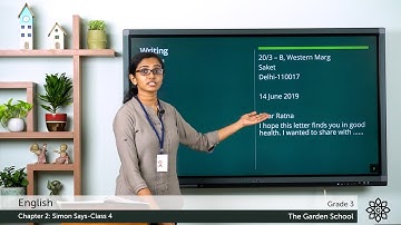 Grade 3 English Chapter 2 Class 4 Simon Says Grammar Kinds of Sentences Part 2