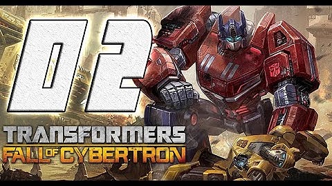 Transformers Fall of Cybertron Walkthrough Part 2 Eye of the Storm! (PS3)