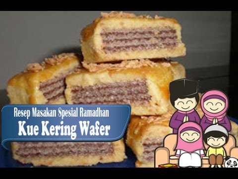  Resep  Mudah  Membuat Kue Kering  Wafer Kue Lebaran YouTube