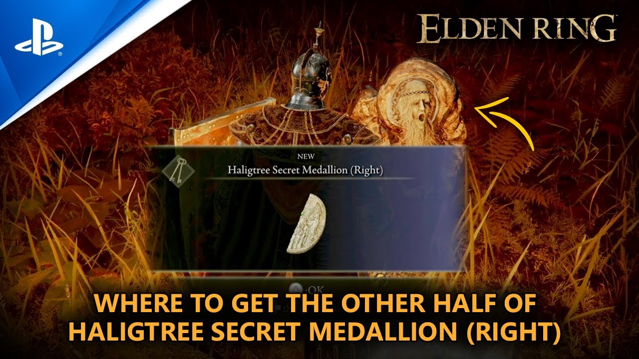 ELDEN RING Where To Get The Other Half of Haligtree Secret Medallion