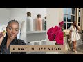 A DAY IN MY LIFE VLOG | MY MAKE UP ROUTINE| HOUSE UPDATES | HUALS/PR UNBOXING| CONTENT CREATING | SK