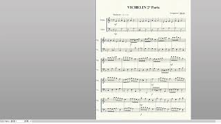 Duo for Violin and Cello 'Vichelin', opus 28