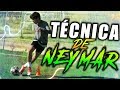 COMO HACER las MEJORES JUGADAS de NEYMAR! 😱 Ejercicios para mejorar la técnica/visión/regate FÚTBOL