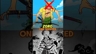 zoro one shotted by imu one piece chapter 1180#onepiece #anime