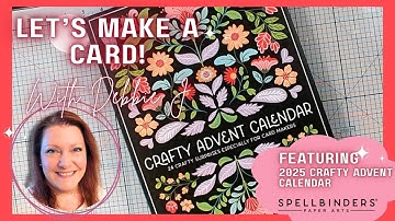 Spellbinders Advent Calendar Day 13 | Today’s Crafty Surprise! Live Unboxing + Cardmaking