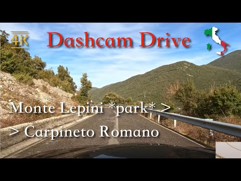 Scenic Drive, Italy [Priverno - Monti Lepini park - Carpineto] January 2021 | 15:00 | ⛅