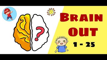 Brain Out Answers 1 to 25 Levels Walkthrough