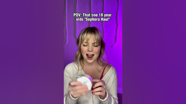 #pov that one 10 year olds Sephora Haul (PART 3)