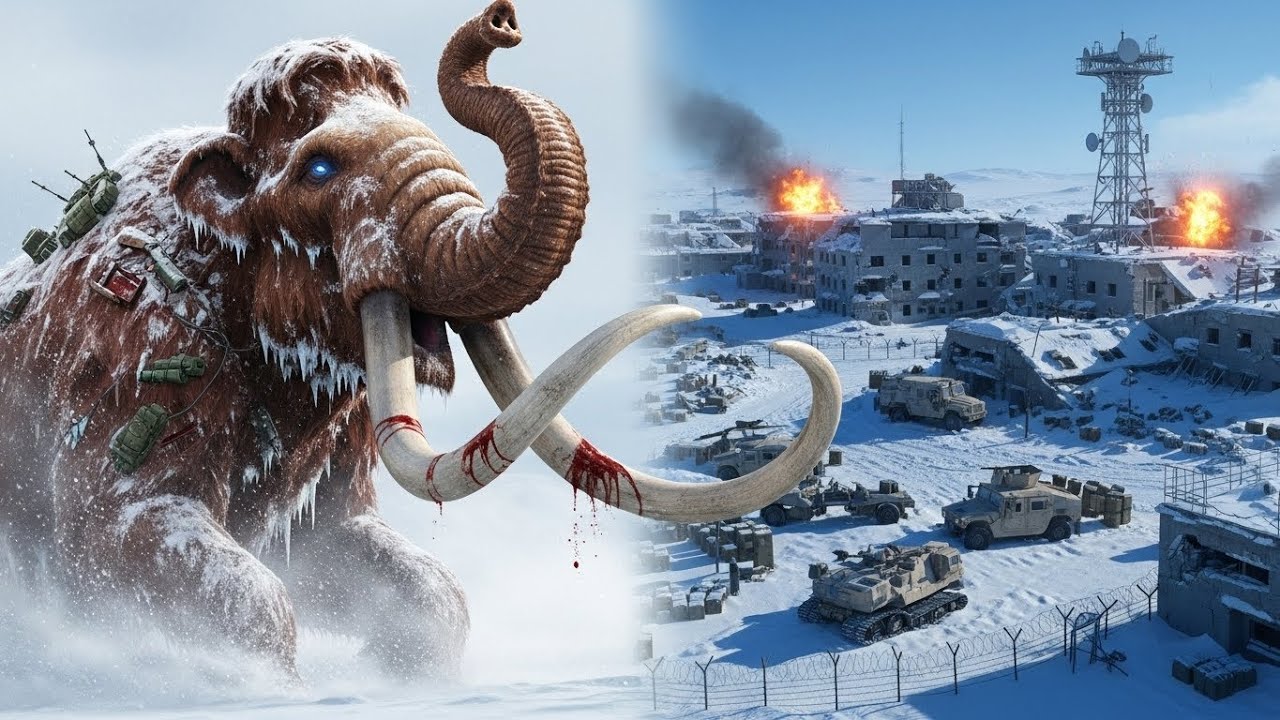 10,000-Year-Old Mammoth Destroys Arctic Military Base ❄️ Entire Outpost Vanished Overnight
