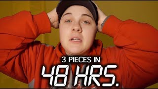 48 Hour Wood Burning Challenge!
