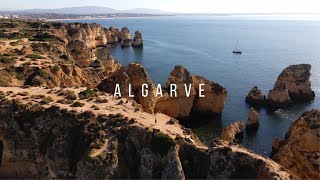 Lagos, Algarve by drone (4k aerial video)