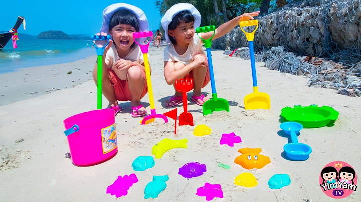 หนูยิ้มหนูแย้ม | เล่นตักทรายที่ทะเล ช่วงปิดเทอม AO NANG BEACH KRABI