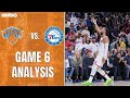 Knicks in six new york defeats sixers in philly to advance to second round  new york knicks