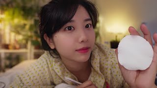 ASMR Tired? I Will Do Some Cleansing For You 💆 Roleplay Make-up Removing and Skin Care Service