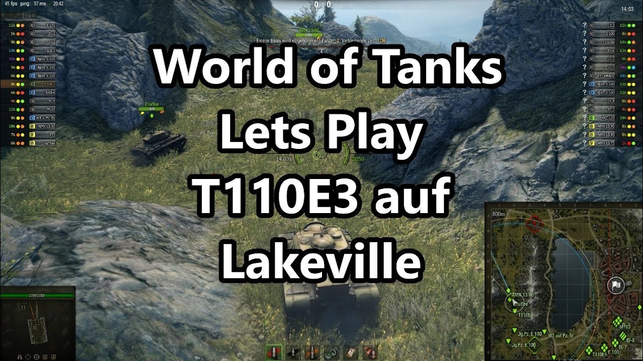 girls like you World of Tanks - Lets Play T110E3 on Lakeville (HD) (Deutsch)