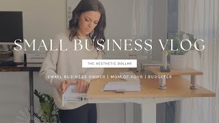 Small Business Vlog | No. 1 | Shop Tour | Set up my FlexiSpot Desk | Budget Friendly Standing Desk