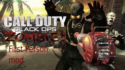 Call of Duty Black ops Zombies / Dead ops Arcade first person mod