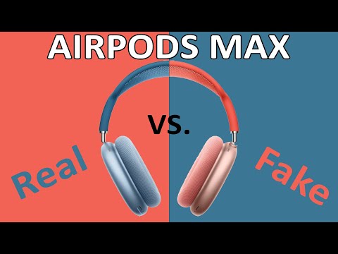 FAKE AIRPOD MAX VS. REAL 