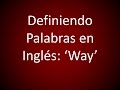 Vocabulario en Ingles con traducción al español. - YouTube