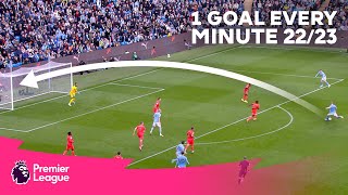 1 AMAZING Premier League goal scored from EVERY minute [1-90] 2022\/23