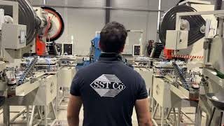 SST Co. Fully Automated Cold Forge Battery Terminal Line