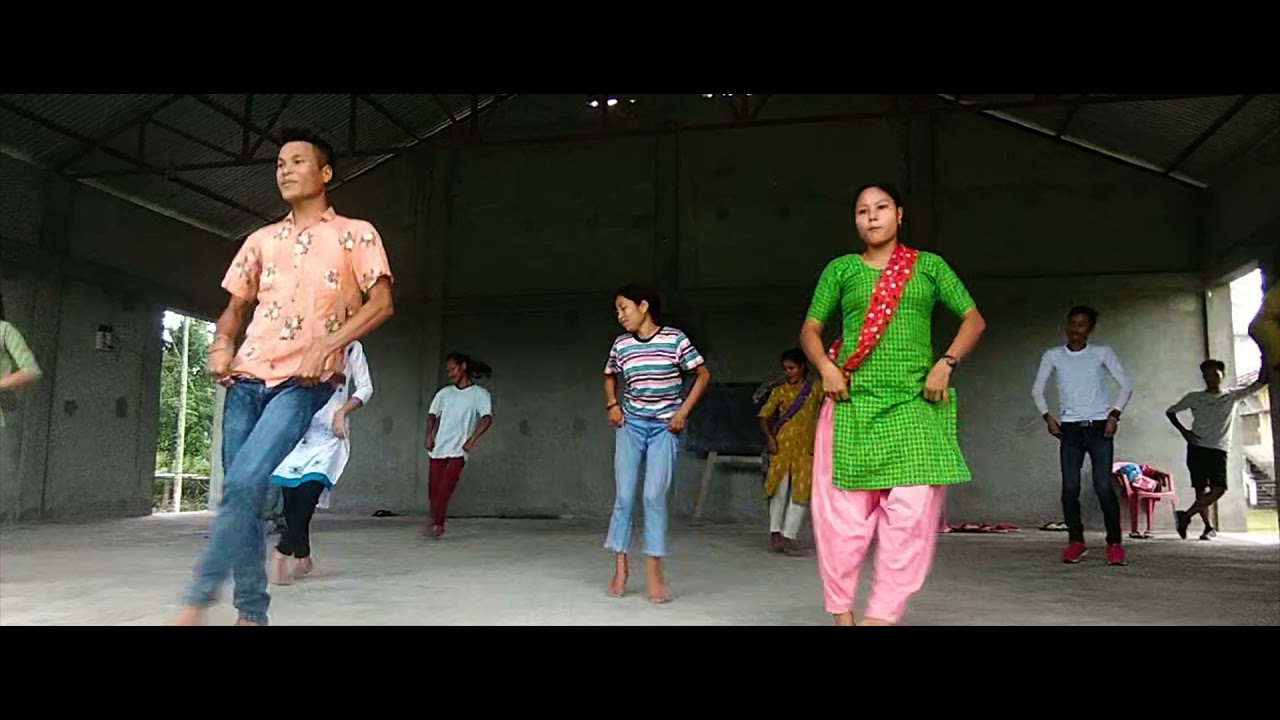 Ajwli sikhwla ang dance practice  
