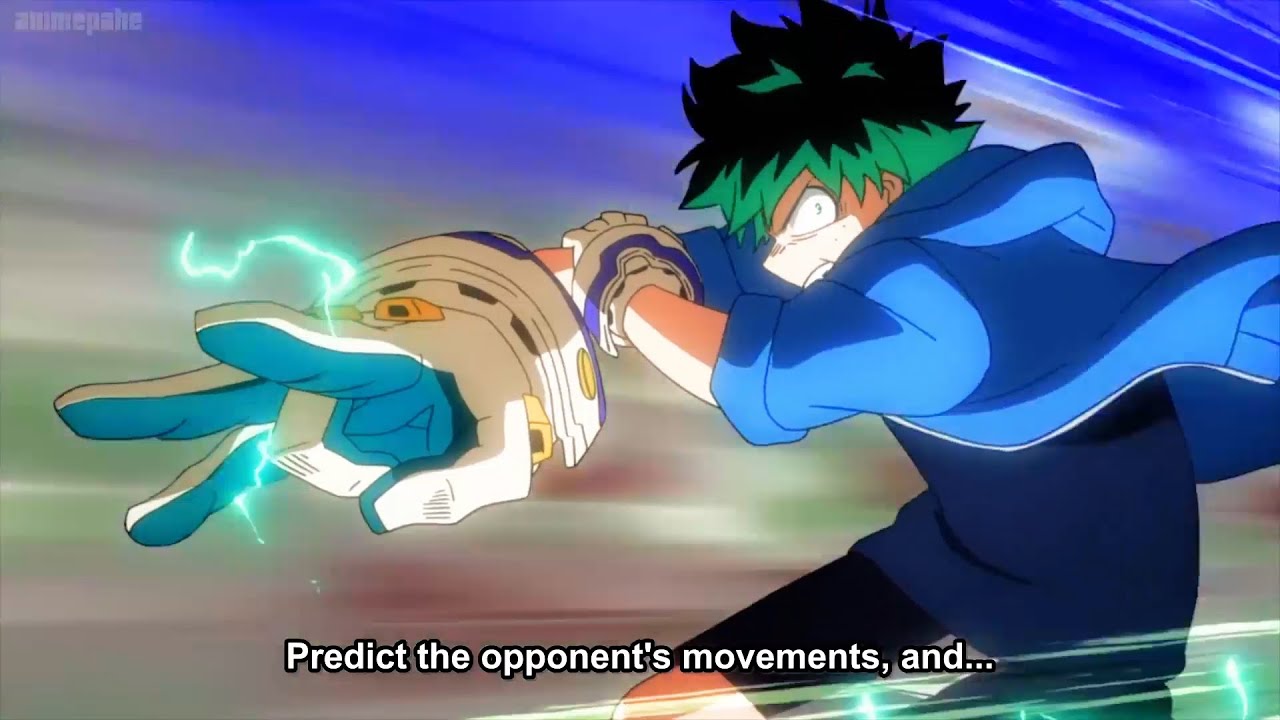 My Hero Academia 4 ►緑谷のパワーコントロールが新たな領域に到達!! 緑谷のスピードに反応できない二人のヴィラン►僕のヒーローアカデミア 4