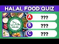 Halal food quiz  islam quiz no music