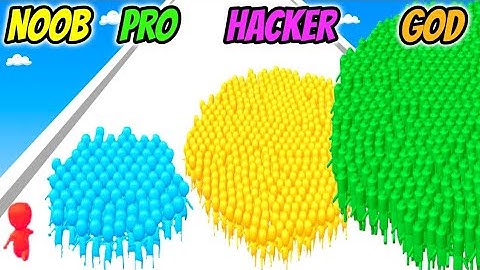 Count Master: Crowd Runner 3D - NOOB vs PRO vs HACKER vs GOD
