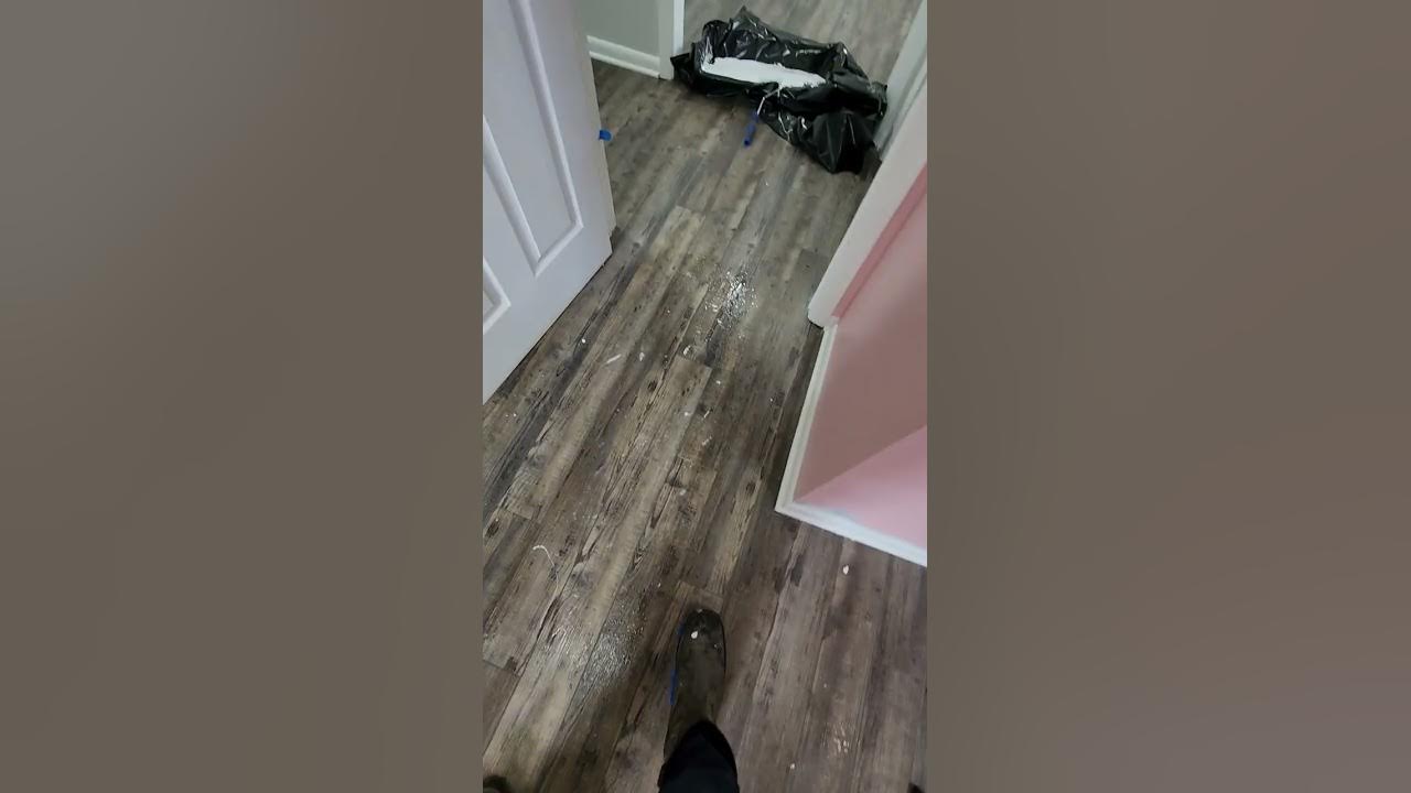 Easily Remove Paint From Vinyl Plank Floor YouTube easily-remove-paint-from-vinyl-plank-floor-youtube