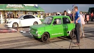 Запорожец зверь Мерседес слабак Круто Смотри кто кого