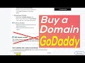 How to Buy domain From GoDaddy Tutorial 2023 - Avoid Hidden Fees!