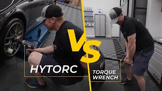 Porsche Hytorc Center Lock Tool Versus Torque Wrench - How Much Faster Is it?