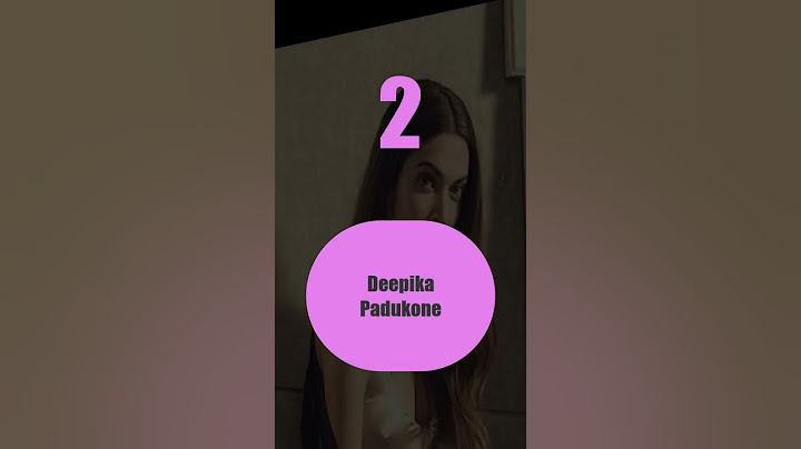 Top 10 Beautiful Indian Woman According to ChatGPT (5-1)