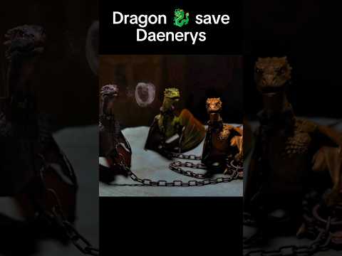 Dragon 🐉 Save Daenerys #gameofthrones #gameofthronescharacter #gameofthronesseason1