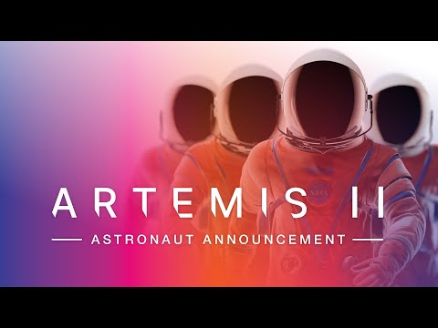 Who Will Fly Around the Moon? Introducing the Artemis II Astronauts LIVE (Official NASA Broadcast)