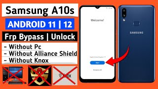 Samsung A10s Frp Bypass | Unlock  Without Pc | Android 11/12 | Google Account Lock Remove || 2022