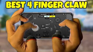 How To Get The Best 4 Finger Claw Control Setting | BGMI & PUBG MOBILE