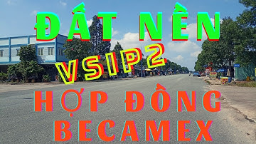 BÁN ĐẤT NỀN VSIP 2 MỞ RỘNG HỢP ĐỒNG BECAMEX 10x30m 300m2
