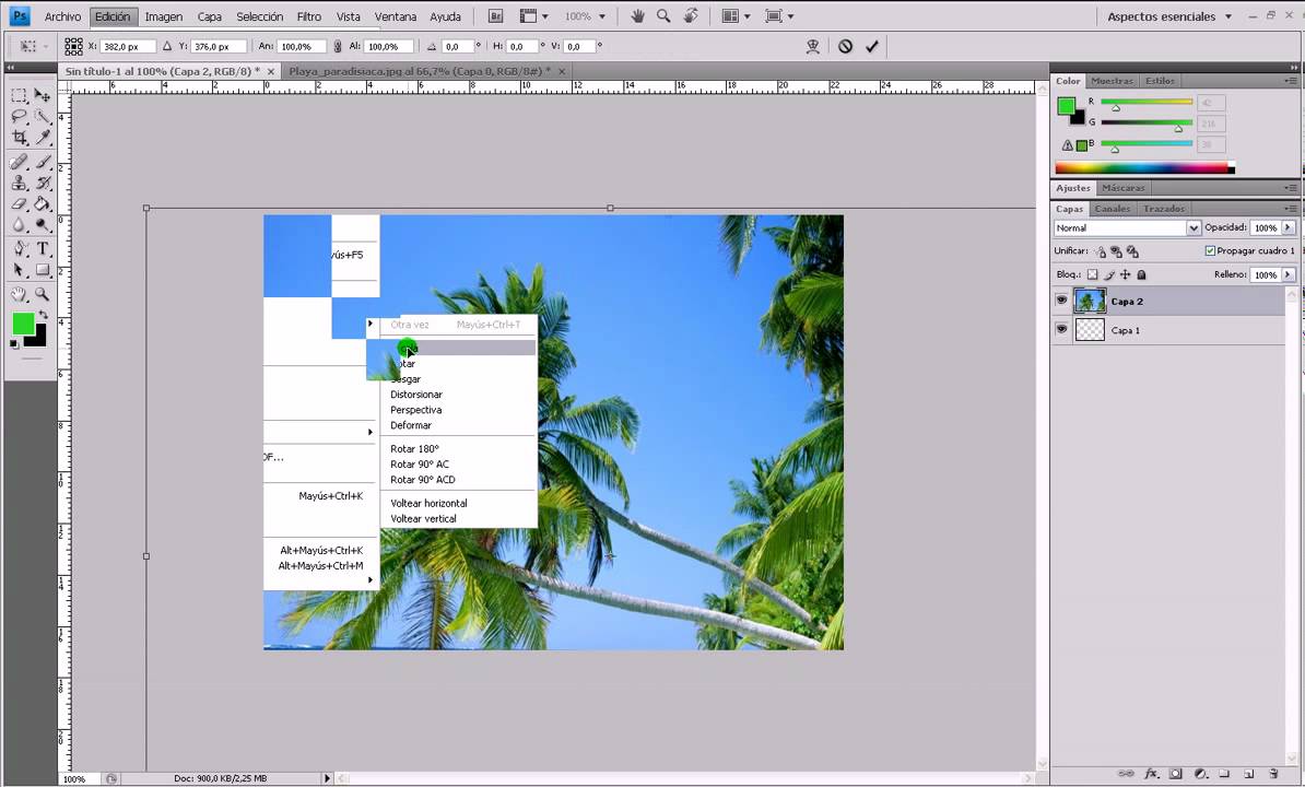 Redimensionar imagen Photoshop CS4 Espa ol YouTube