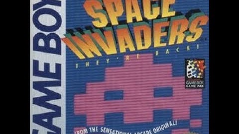 Space Invaders (GameBoy LongPlay #021) (Part 1 Of 3)
