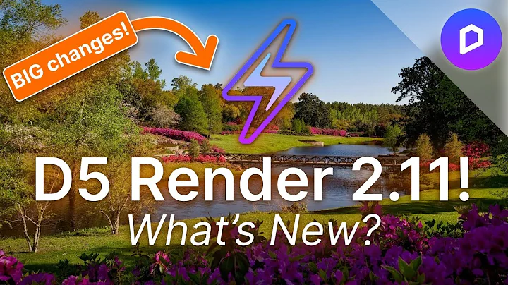 D5 Render 2.11 The Best New Features Explained! AI Overhaul, New Camera and Path Tools!
